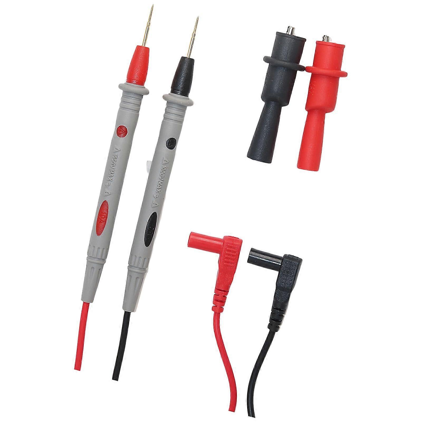 Multifunctional Silicone Multimeter Probes for Electronic Testing, Repair, and Technicians - Durable and Flexible Design