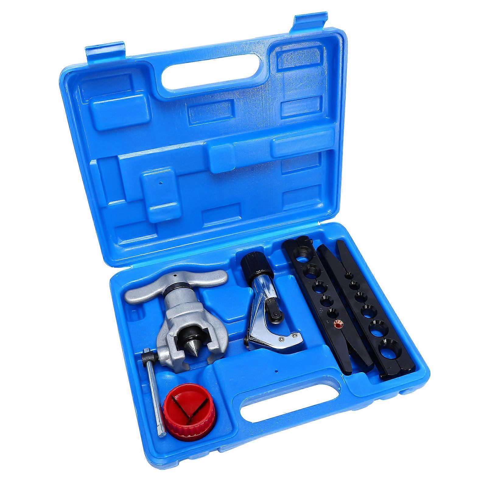 Flaring Tool Clamp Eccentric Cone Flaring Professional Brake Line Flaring Tool For Mechanics Automotive Enthusiasts 1Set