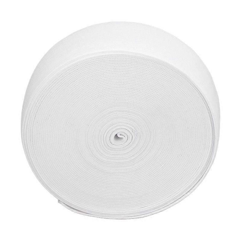VGEBY Elastico per cucire - Bianco - 10 iarde - 35cm - Spessore