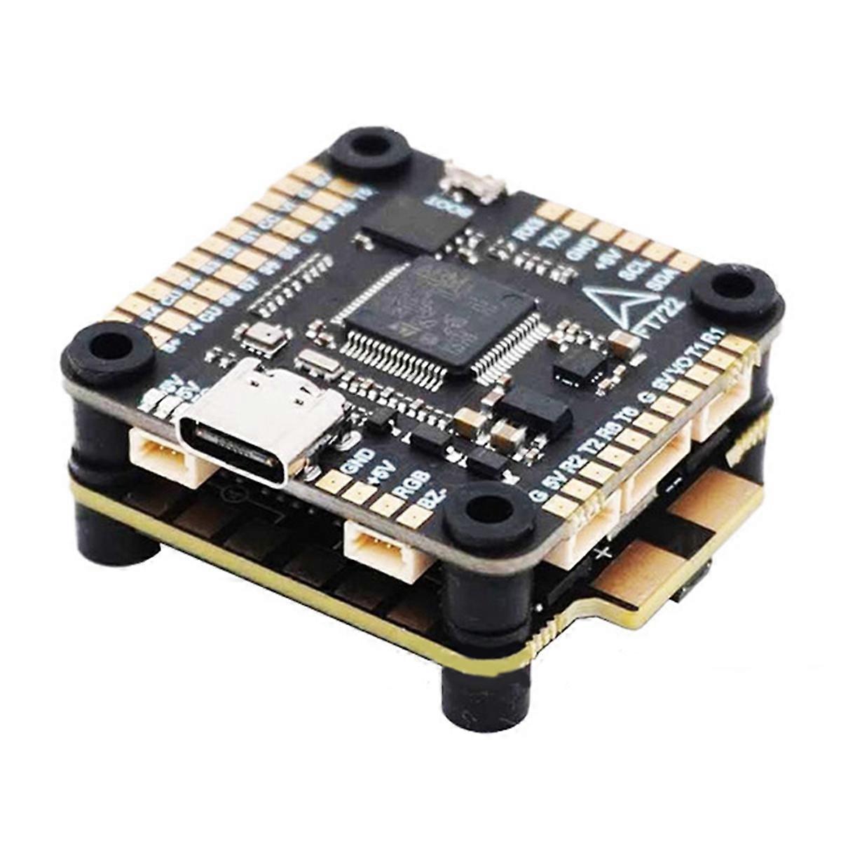 F722 FC&ESC Stack F722X8 Pro Flight Controller BLHELI-S 80A 4in1 ESC 30,5X30,5mm 3-8S für RC FPV Racer Drohne