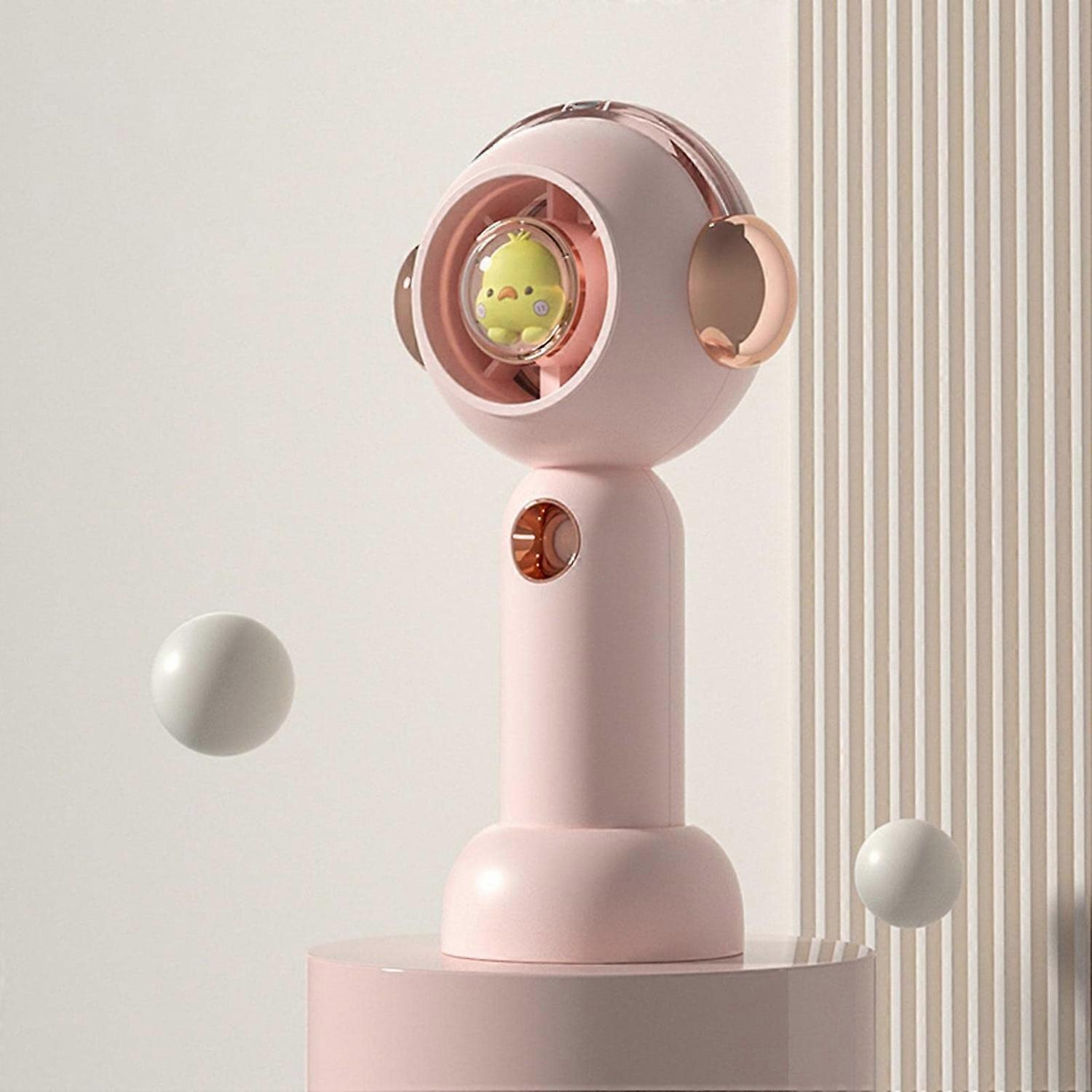 Without Blade Spray Handheld Children Small Fan