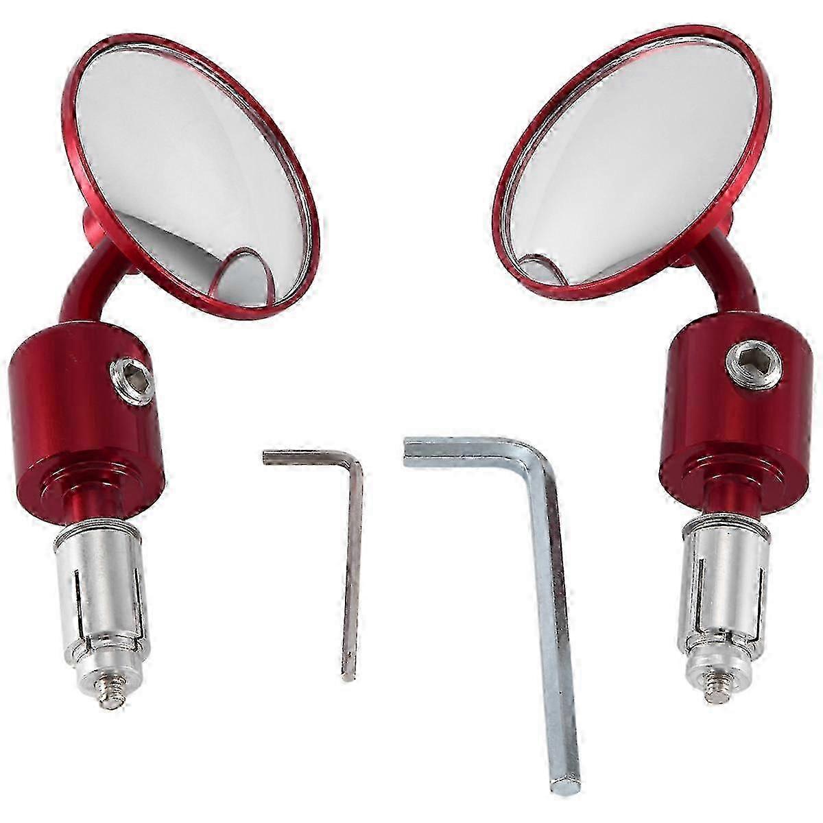 Universal Motorcycle Handlebar Rearview Mirror Reflector