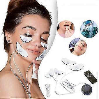 Tragbares Gesichtslifting Strom Muskelstimulator Ems Gesichtspflege Massagegerät Augen Schönheit Gerät