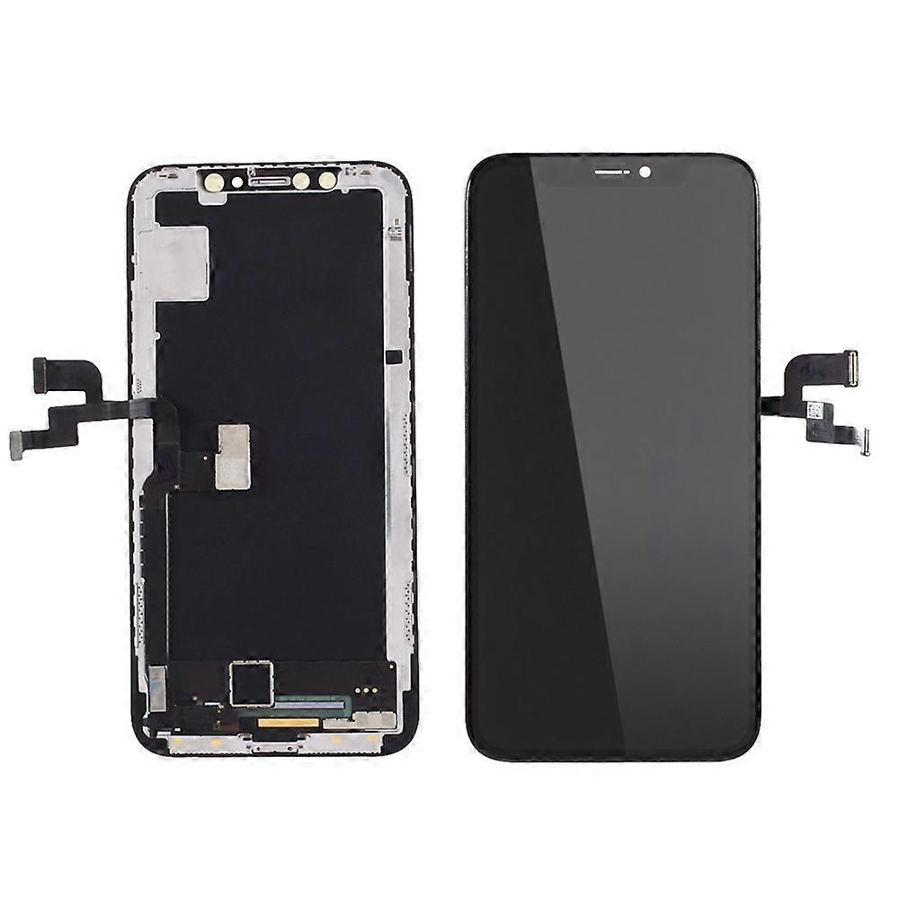 Grade B LCD Screen and Digitizer Assembly Replace Part (FOG) (without Logo) for iPhone X