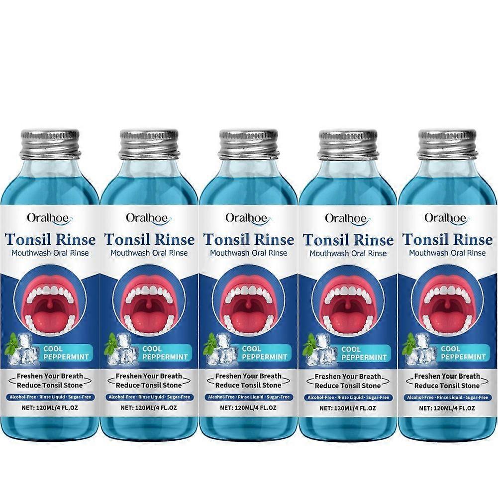 Bademcik Taşı Temizleyici, Doğal Bademcik Taşı Ağız Gargarası, Bademcikleri Yatıştırmak İçin Ağız Durulama Sıvısı, Ağız Kokusu Tedavisi ve Kuru Ağız Rahatlatıcı 120ml