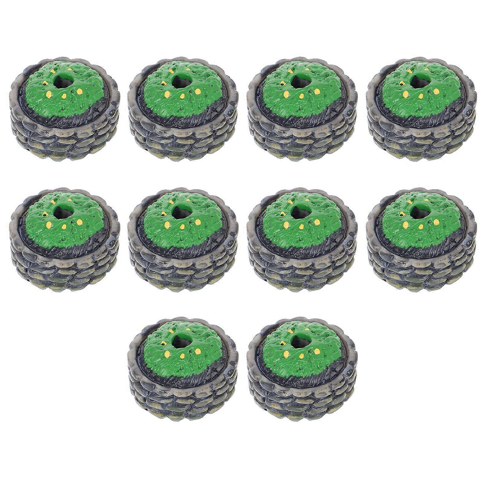 10pcs Tree Base Models for Miniature Scenery for DIY Crafts Decor and Home Decoration Miniature Landscape Tree Base and Table Decor
