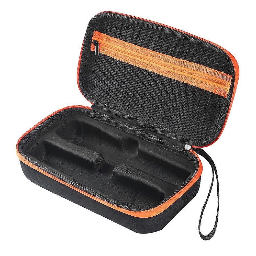 Microphone Case for JBL Wireless Two Microphone System, Dual Wireless Microphone Case for JBL Mic, Receiver, Adapter