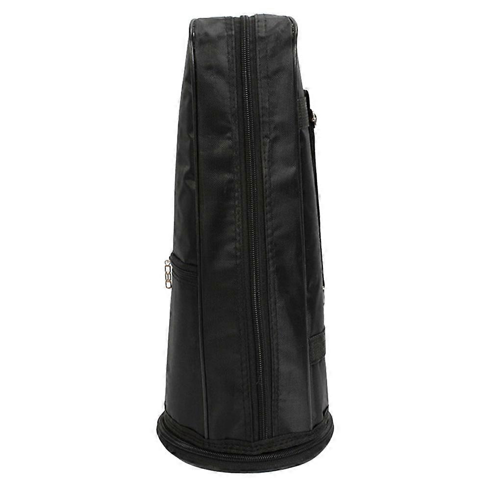 Portable Suona Package Acoustic Instrument Bag Beginners Traveling with Instruments Black Polyester Protect from Scratches 4Set