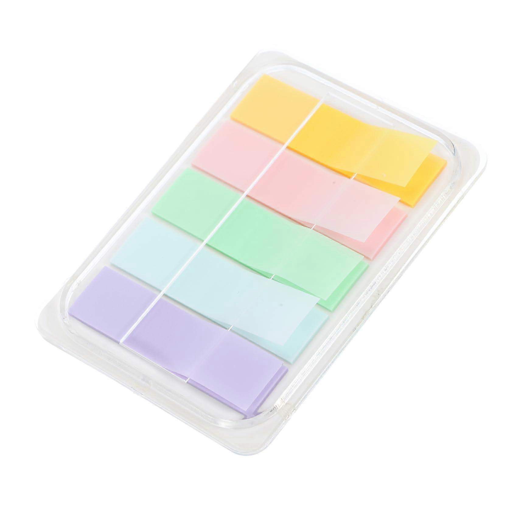 1 Set Sticky Index Tabs SelfAdhesive Bookmarks Colorful Sticky Notes for Office, School, and Home Practical Page Markers for Students and Teachers