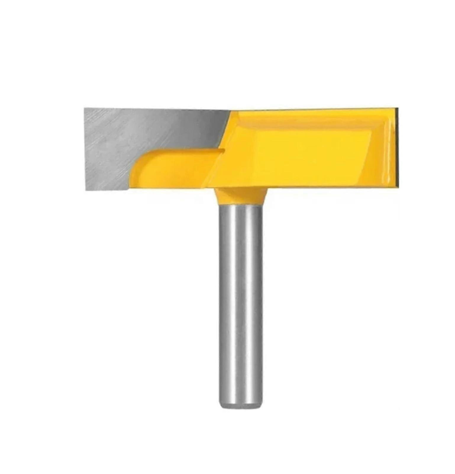 Router Bit Carbide Bottom Cutter 8mm 12mm 12.7mm Shank Woodworking Tool 57x15mm