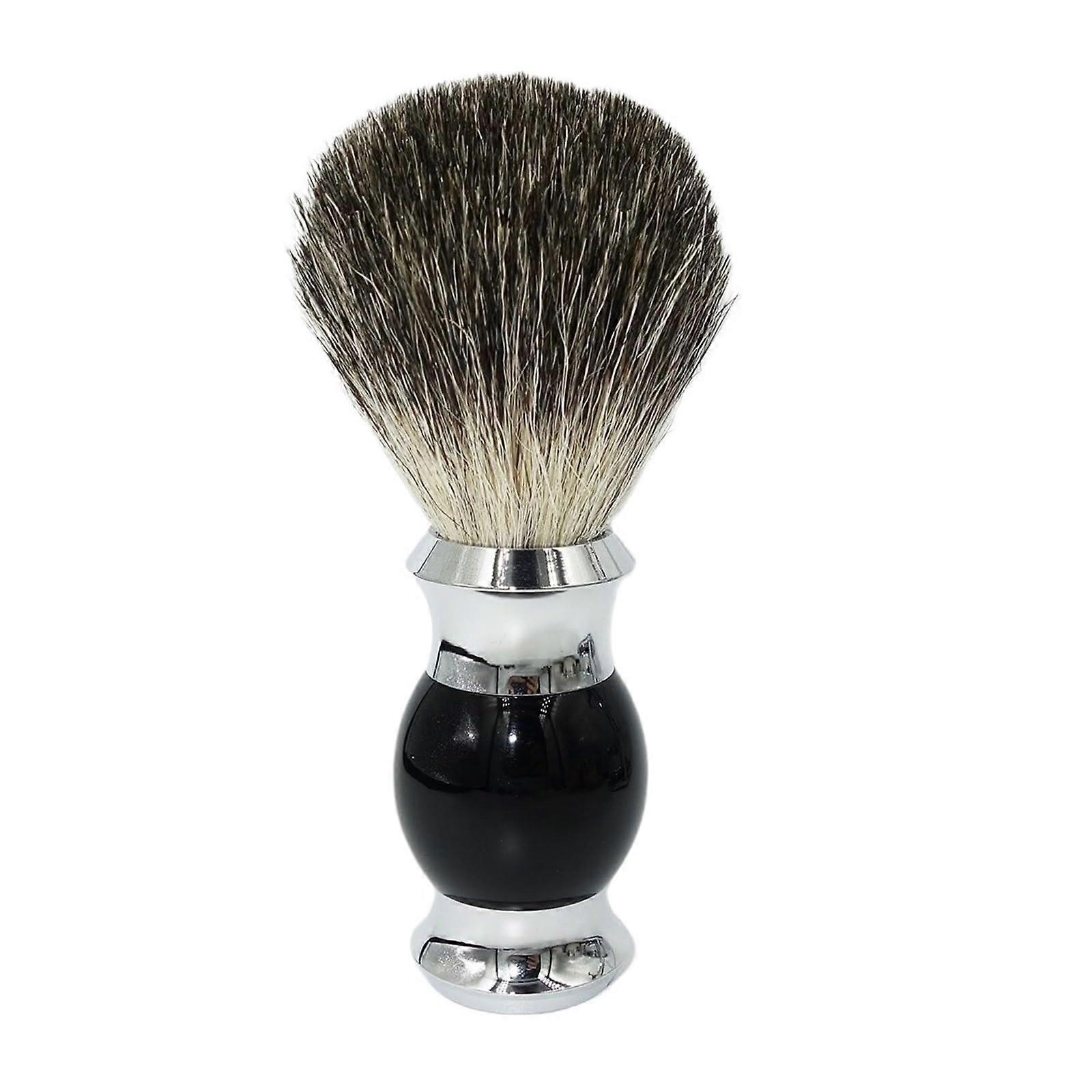 Shaving Brush, Classic Handmade Beard Brush with Durable Resin Handle for Men's Daily Grooming and Shaving Needs