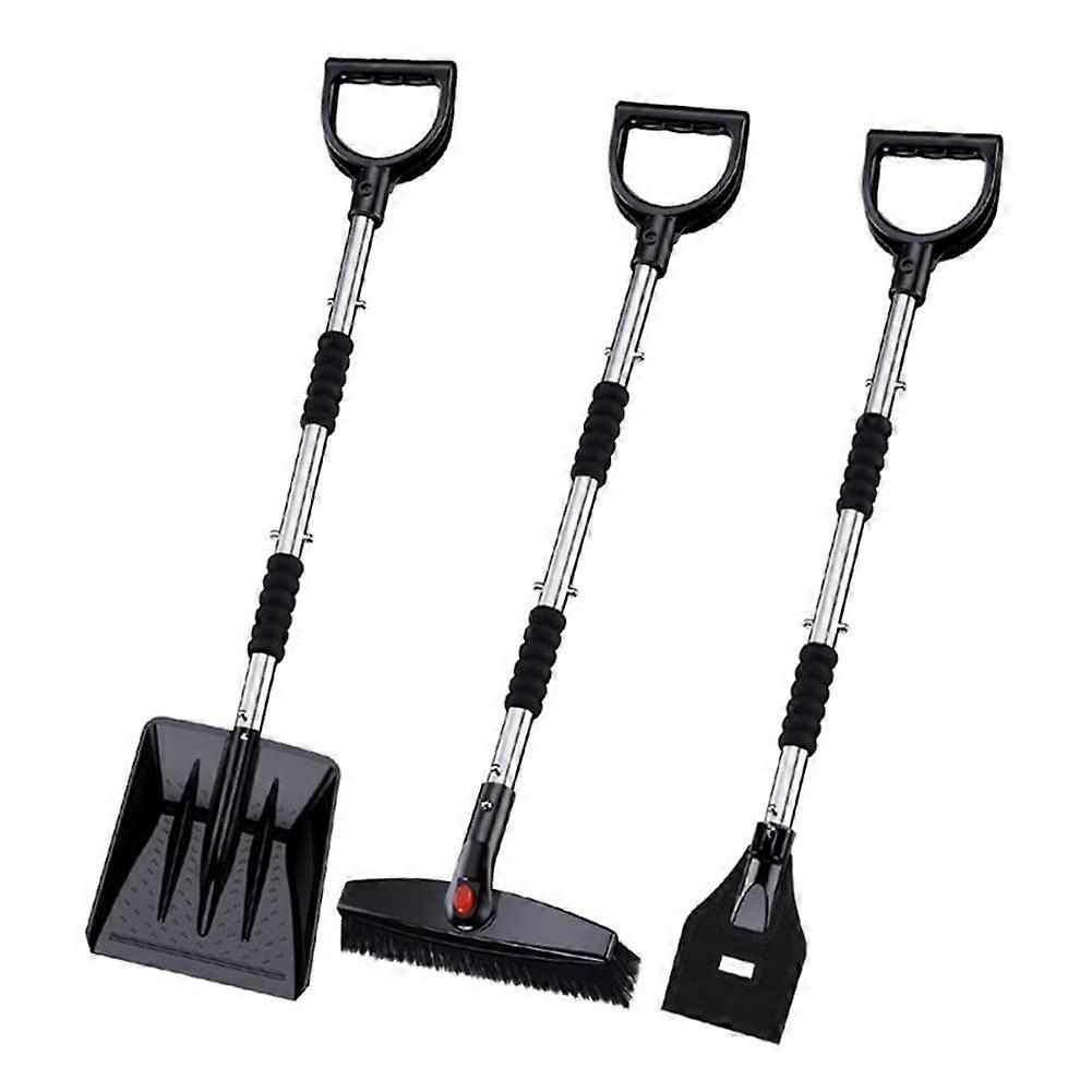 Snow shovel set Snow shovel, foldable design, portable emergency snow shovel set for cars, camping