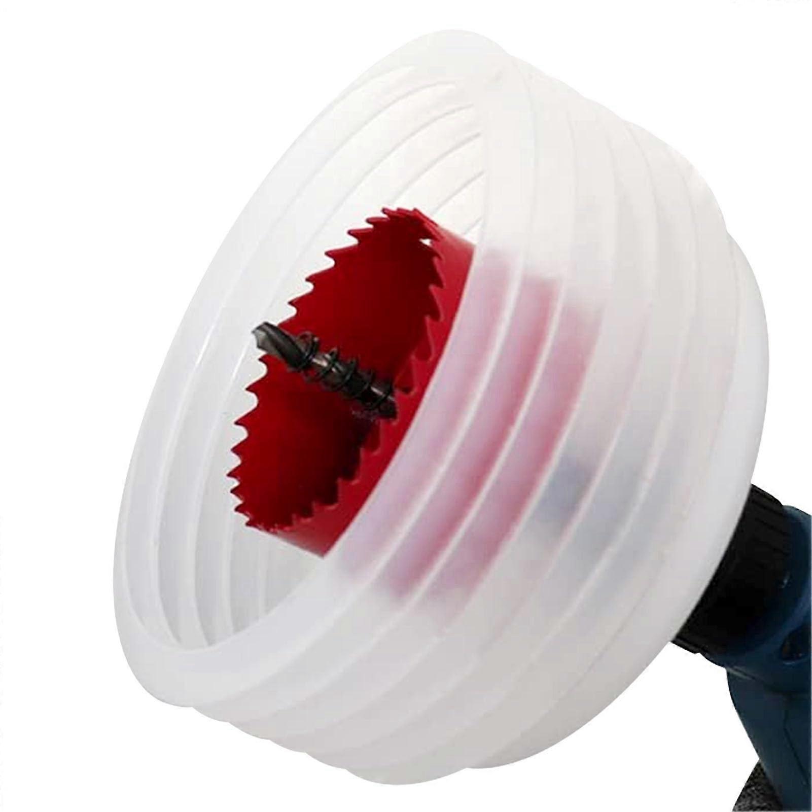 Dust Catcher LDPE, Dust Collector Cover for Elastic Drills Dust Collector Drill Ideal Dust Cover for the Driver for Clean and Safe Drilling