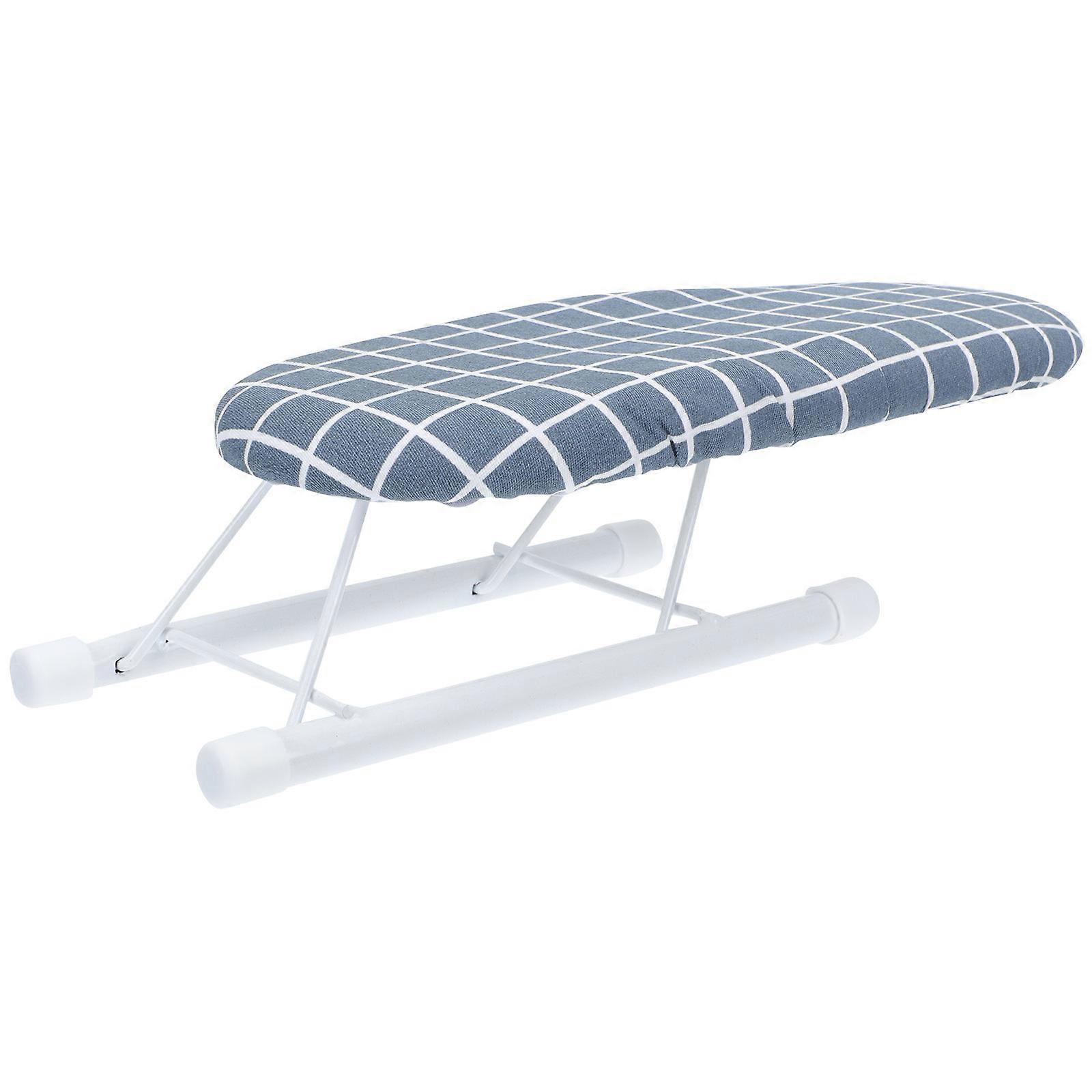 Ironing Rack Portable Foldable Ironing Pad Dark Blue 26X10CM Fade Resistant Home Users 1Pc
