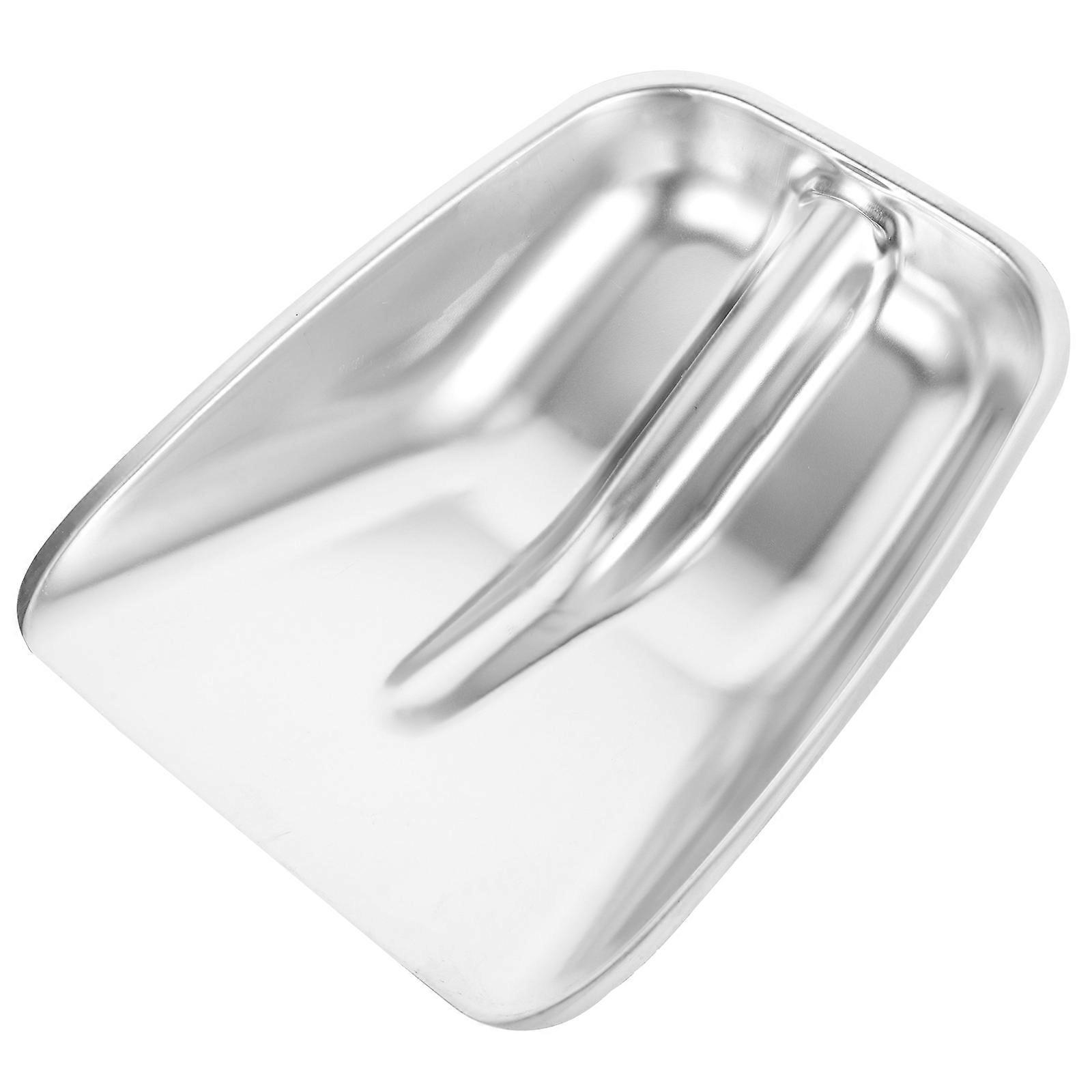 Stainless Steel Multi Function Snow Scoop for Garden and Car – Low Temperature Resistant, Space Saving Winter Snow and Debris Removal Tool