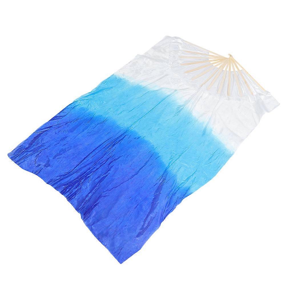 Large Folding Dance Fan for Women – Durable, Flexible Cloth Handheld Fan for Performance, Decorative and Practical Use