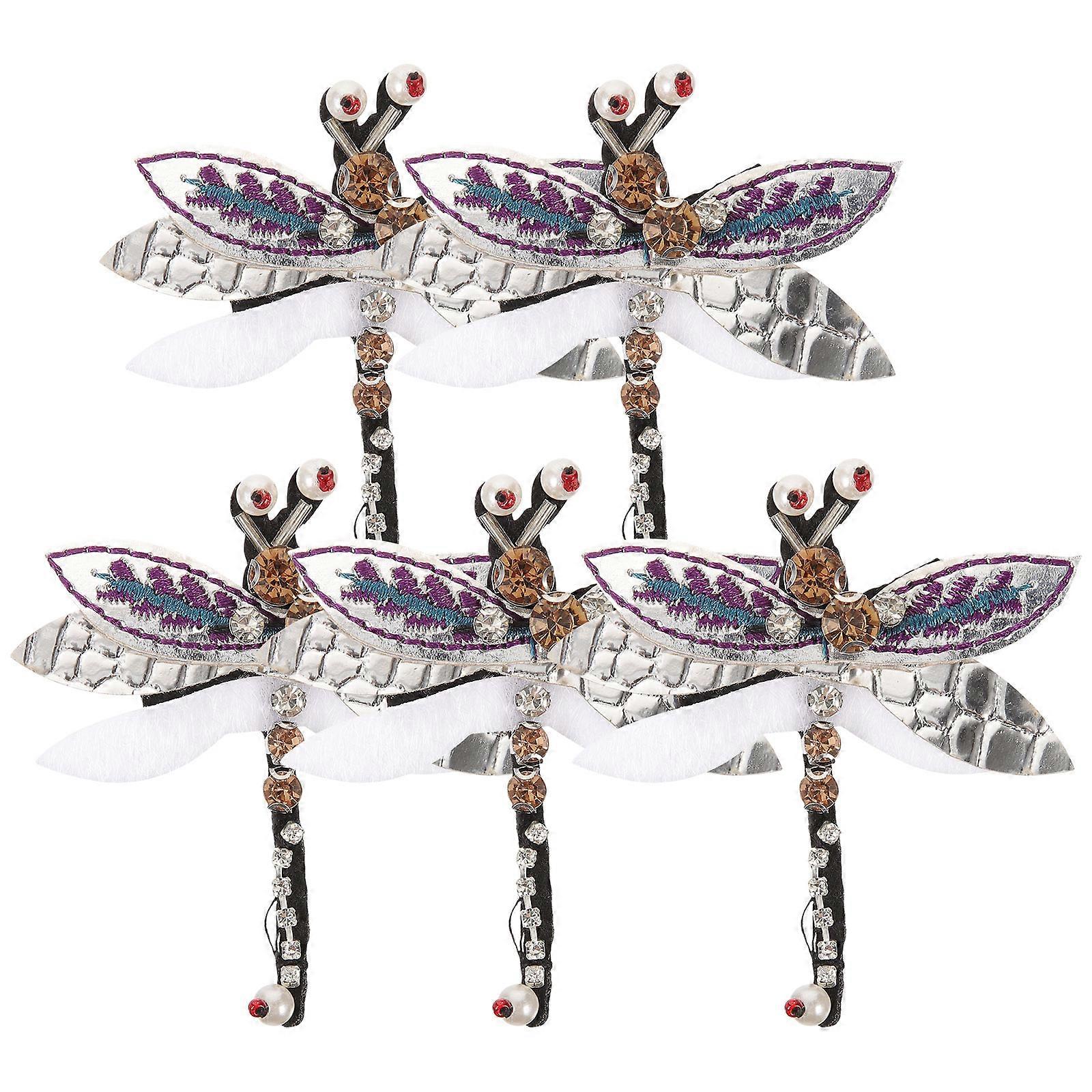 Durable Dragonfly patches for Kids with Assorted Colors and 3D Design Excellent Craftsmanship Felt Acrylic