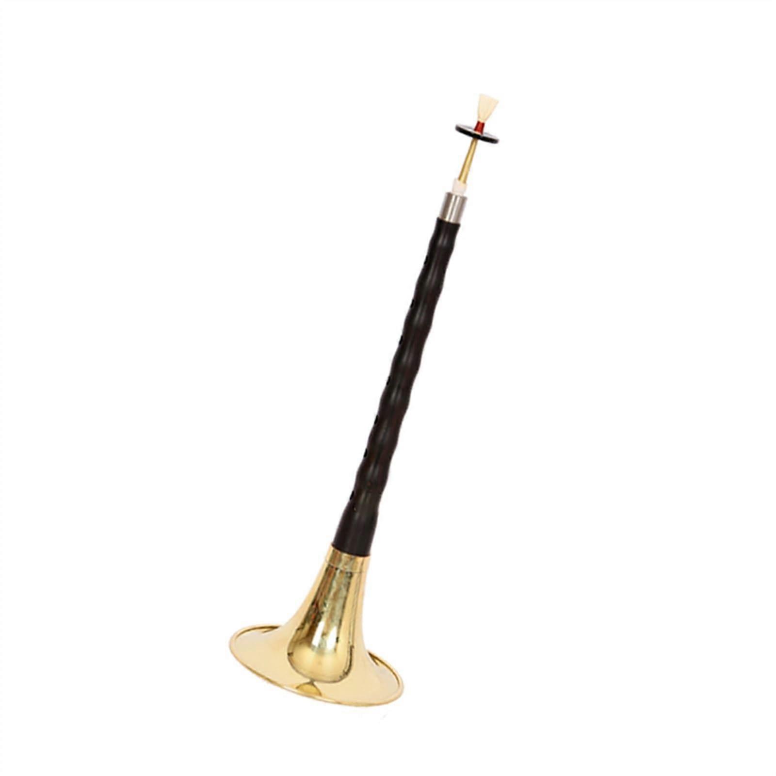 Professional Ebony Suona Traditional Woodwind Instrument in C Key for Beginners Learning Music