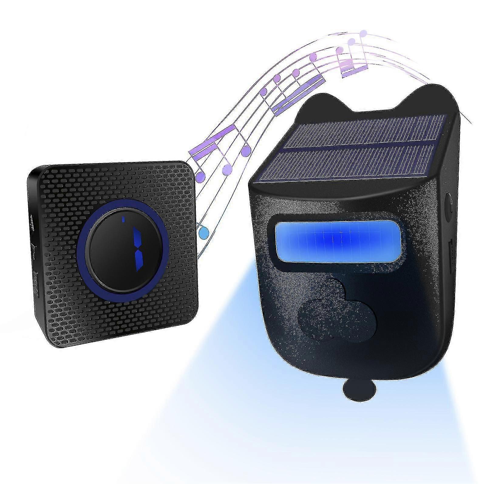 Guangzhou Suda E-commerce Co. Ltd Solar Driveway Alarm 984ft Long Range Wireless Driveway Alarm Ip60