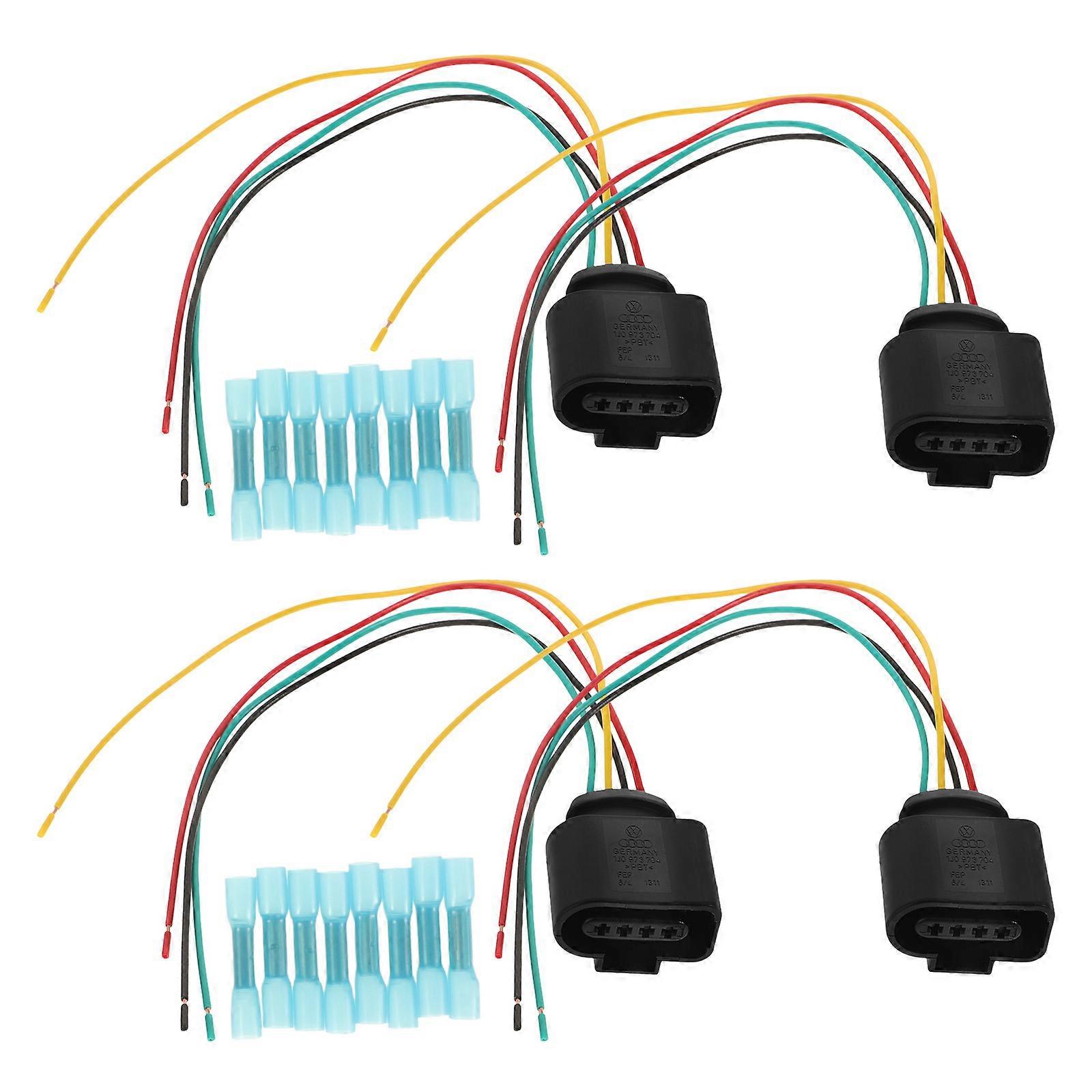 Automotive Ignition Coil Connector Wire Harness for Car Use Black ABS Material Fits Various Models