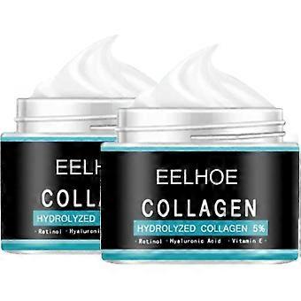 2pcs Ttnc Eelhoe Collagen Anti-aging Anti-wrinkle Cream For Men, 50g Face Moisturizer For Men, Age Rewind Anti-wrinkle Cream For Men, Anti-aging