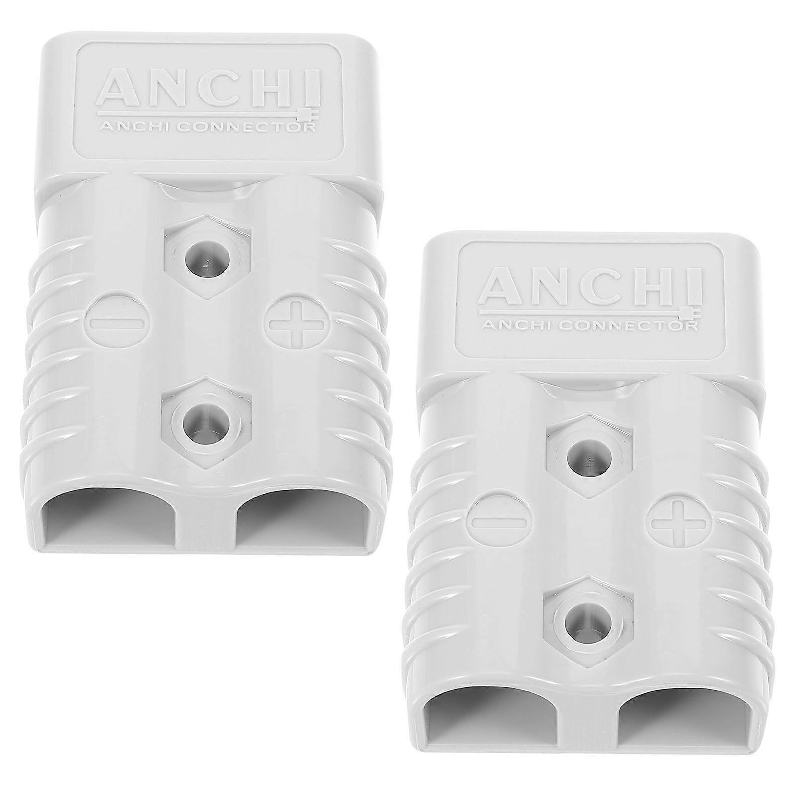 Battery Quick Disconnect Connectors High Conductivity Copper Terminal Pins for Winches, Power Inverters & Remote Chargers