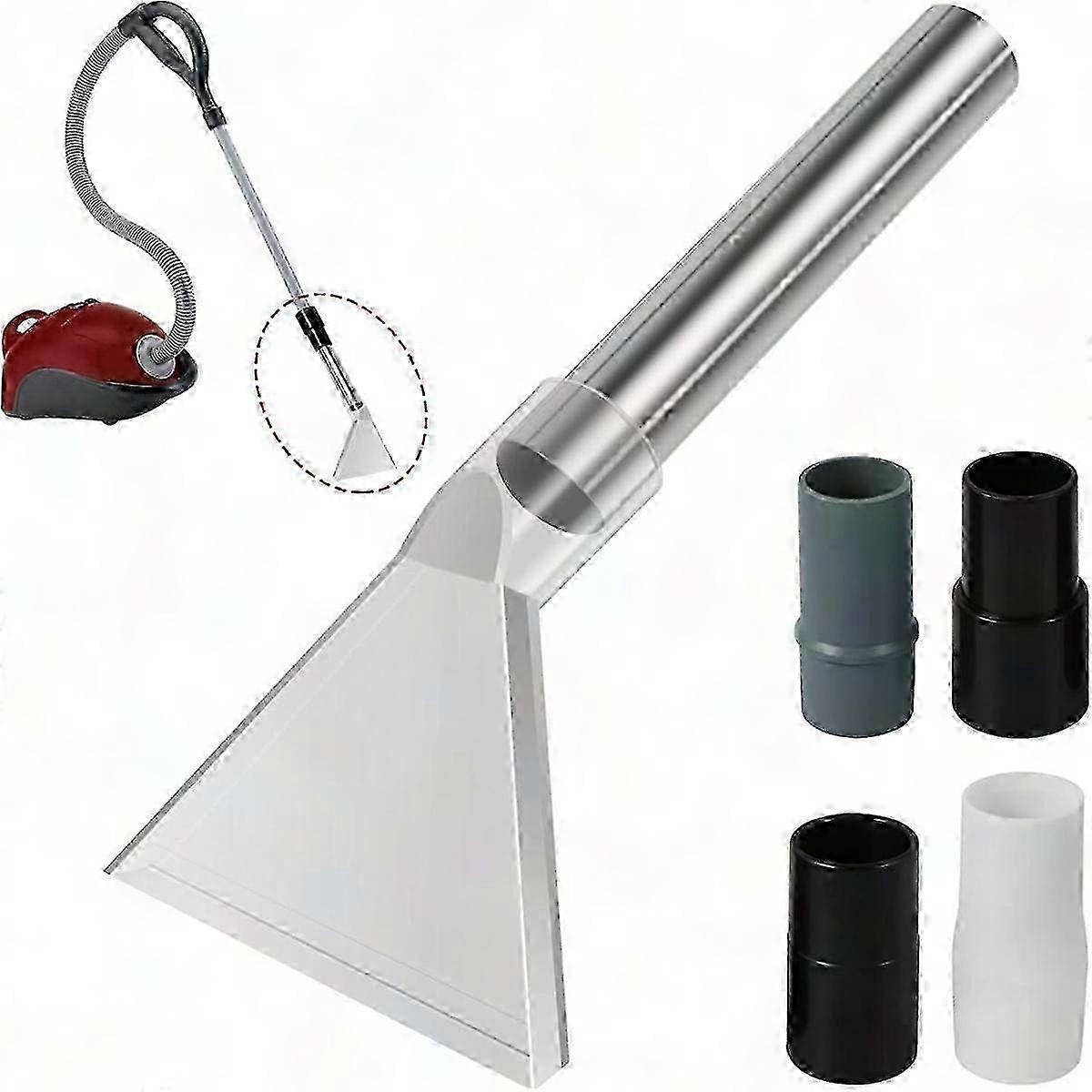Vacuum Extractor Attachment with 4 Connectors & Shatter-Proof Brush Head