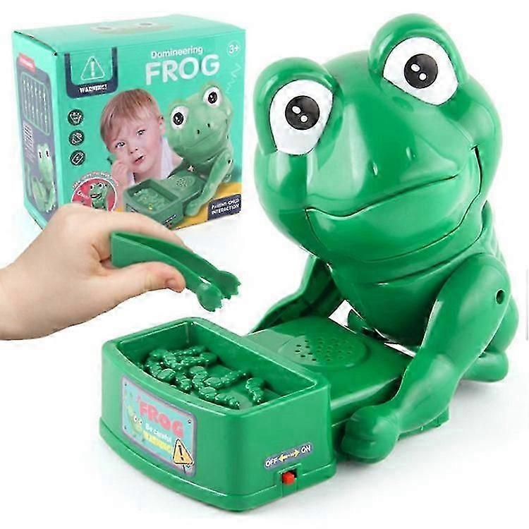 Electric Frog Toy, Prank Stress Relief Toy, Bone-stealing Parent-Child Interactive Game, Electric Frog