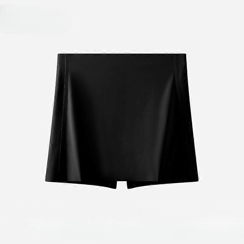 Safety Panties Women's Underwear Non-marking Cover Triangle Anti-glare Double-layer Blocking Ice Silk Bottoming Four Corner Trousers