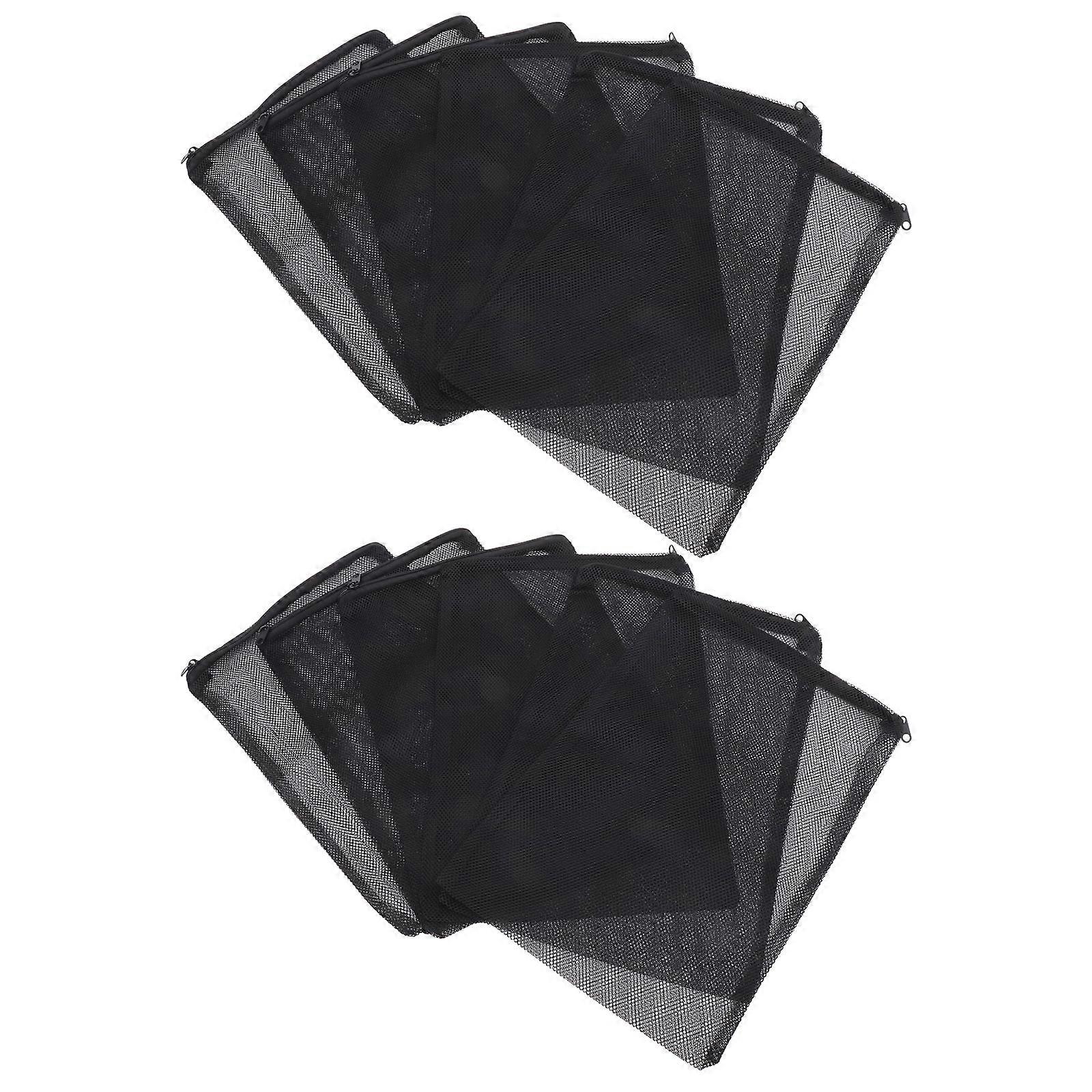 Filter Bag Aquarium Fish Tank Maintenance Water Filtration Reusable 10Set