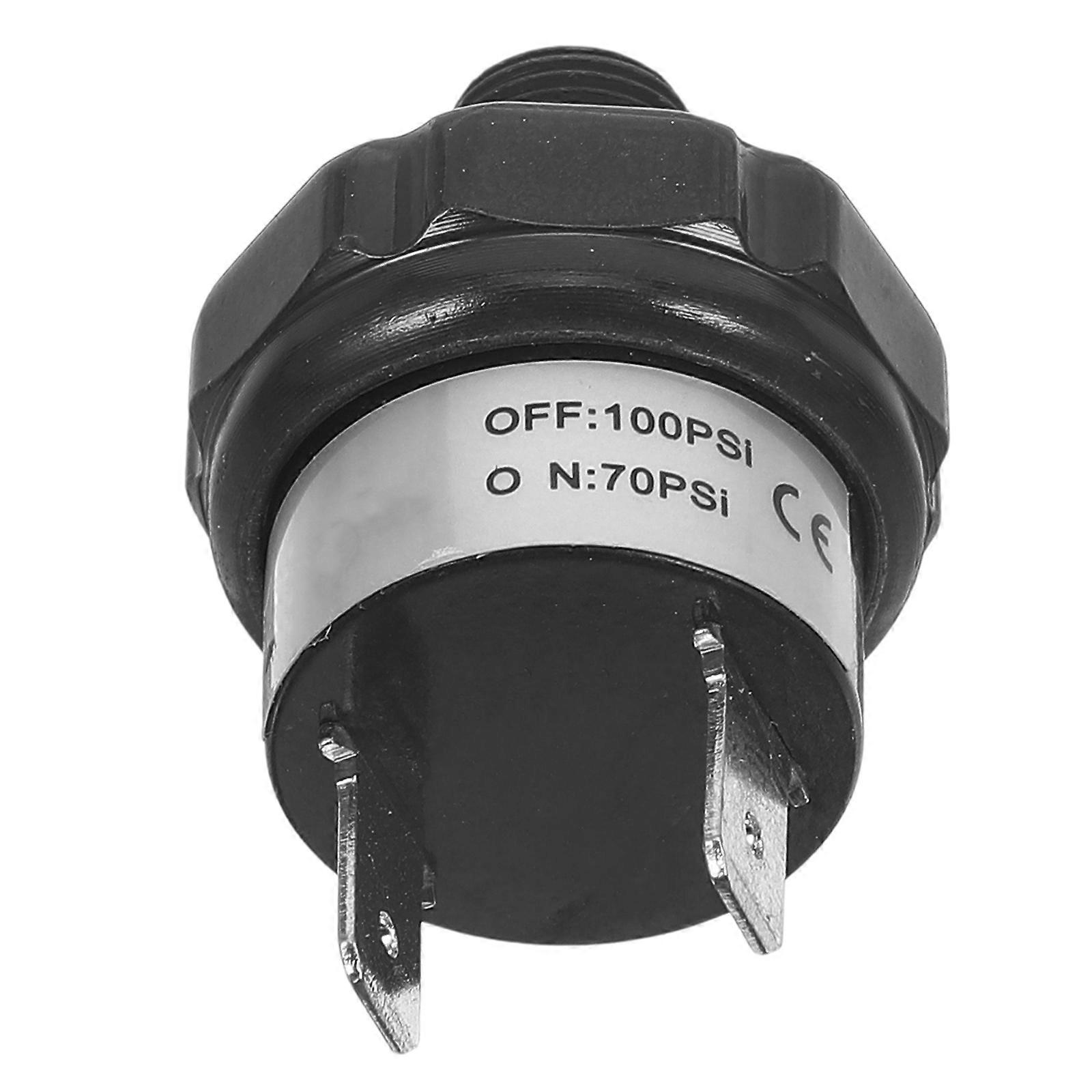 Replacement Pressure Switch NPT1/8 Thread For Air Compressor Train 4.5X3X3CM Strong Stability 1Pcs