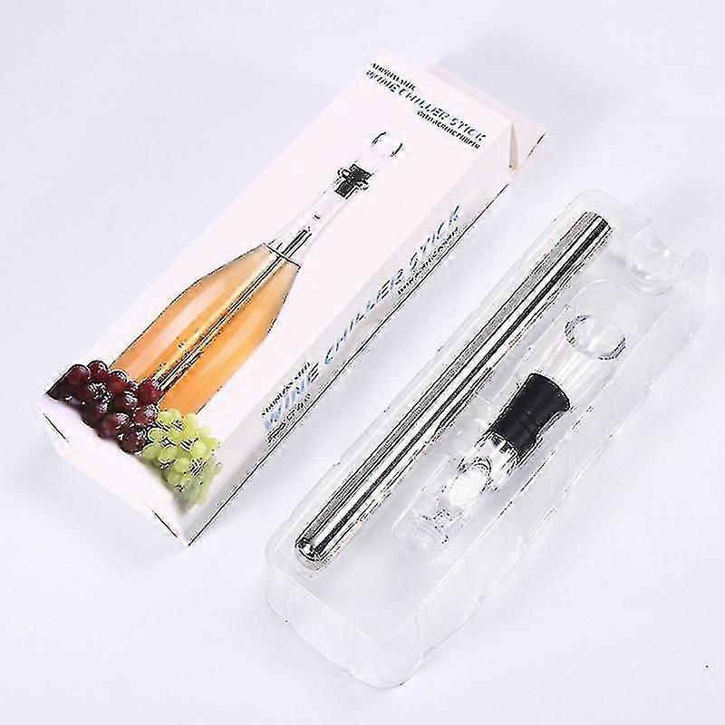 Wine Cooler,wine Chiller With Stainless Steel Wine Pouer And Chill Rod,wine Bottle Cooler Stick