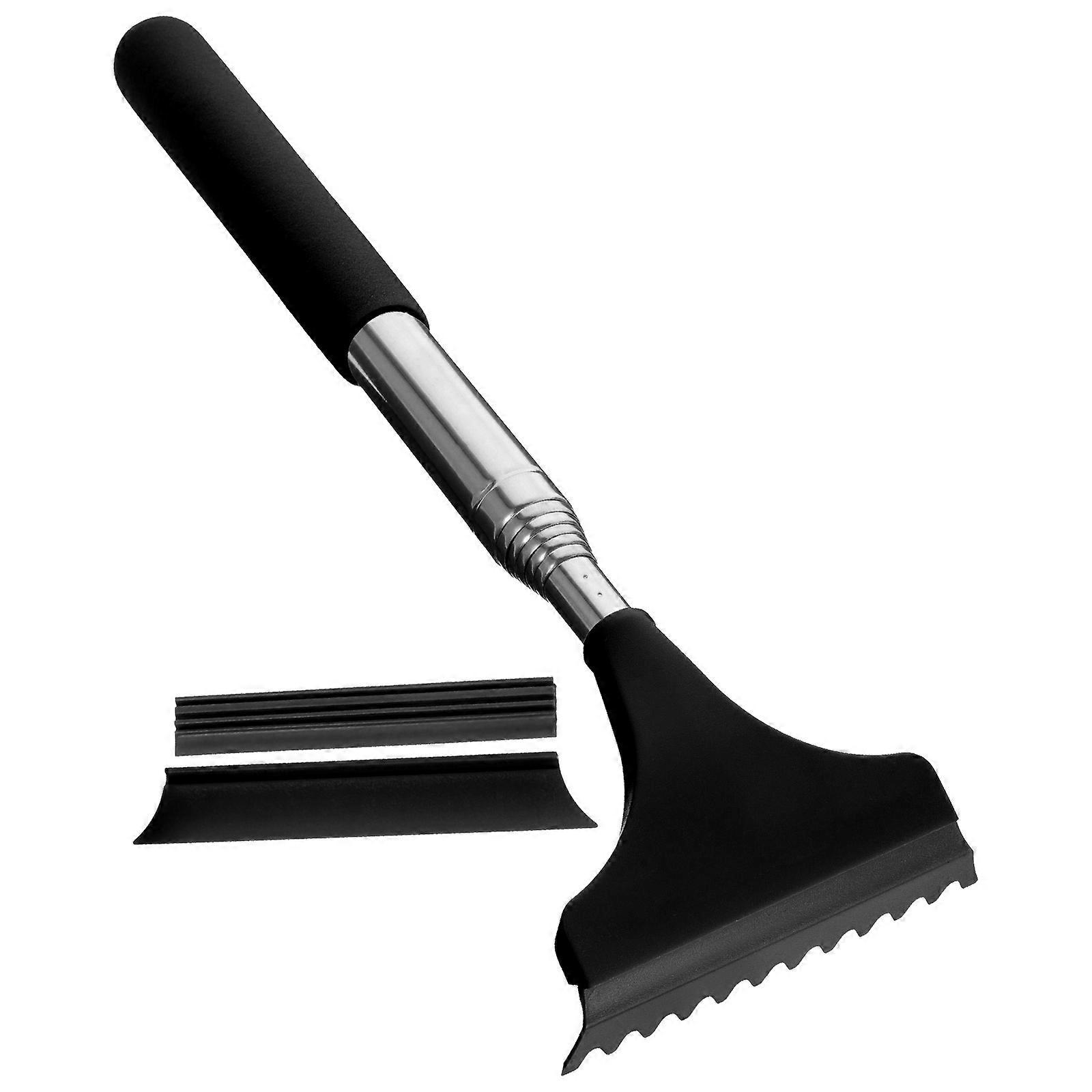Telescopic Car Window Squeegee Cleaner Tool for Windshields, Rearview Mirrors, and Multi Surface Use – Compact & Durable Design