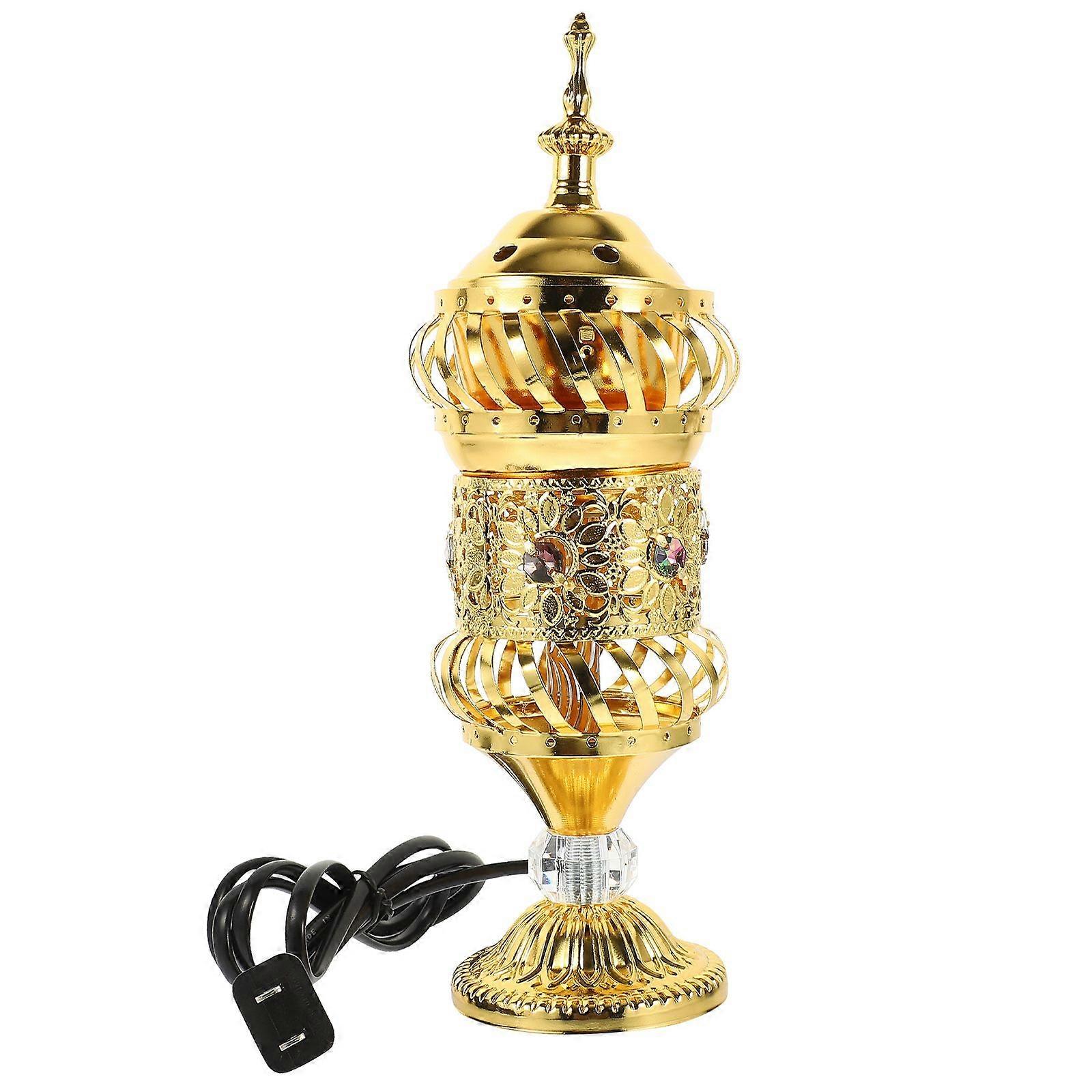 Electric Incense Burner Desktop Electric Censer Plug-in Incense Burner Table Centerpiece US Plug