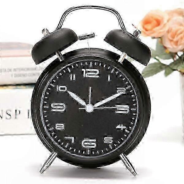 Wake-Up Alarm Clock for Deep Sleepers, Battery Powered