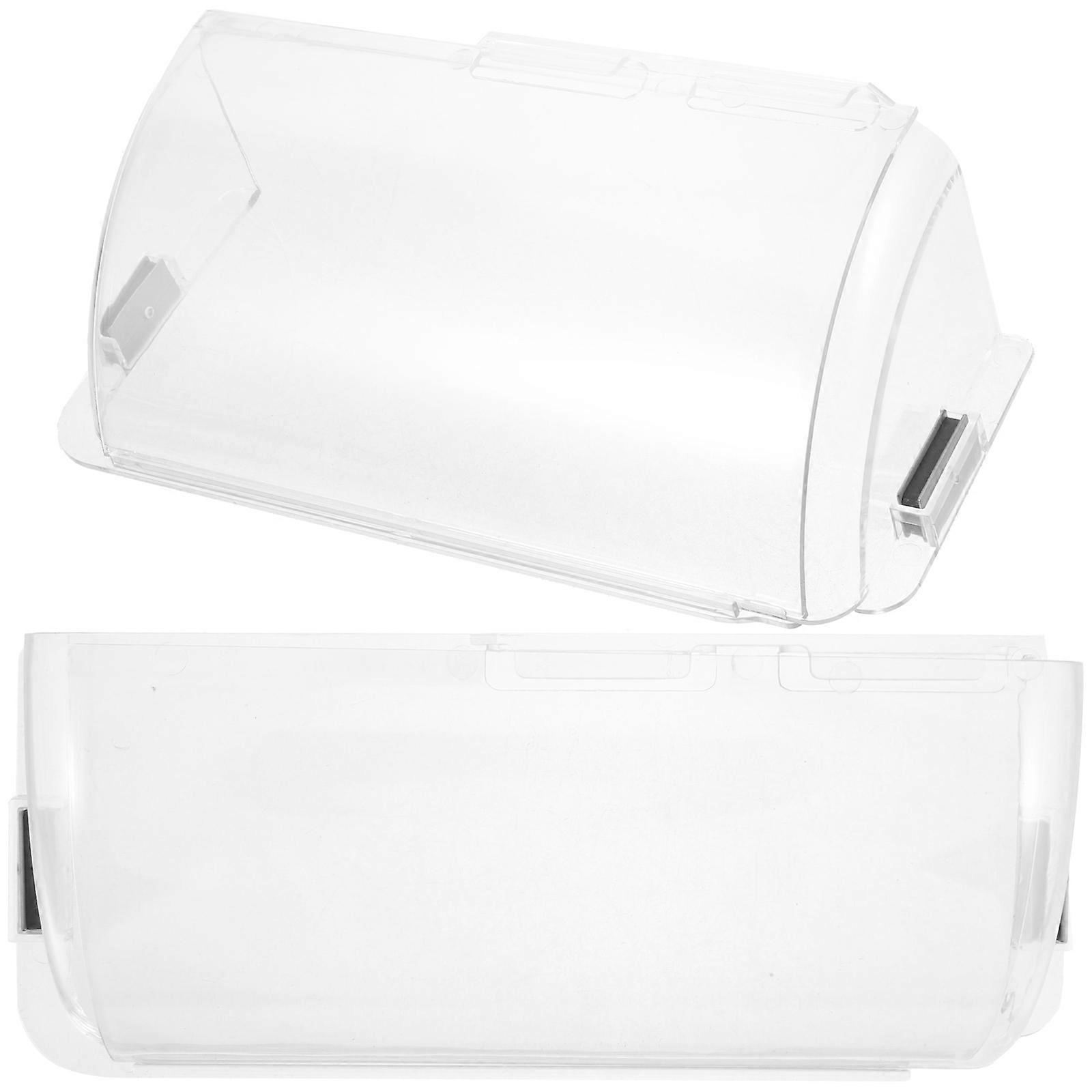 Air Conditioning Vent Adjustment 2Pcs Air Conditioner Baffle Shield Designed For Various Vent Types Durable Transparent Material