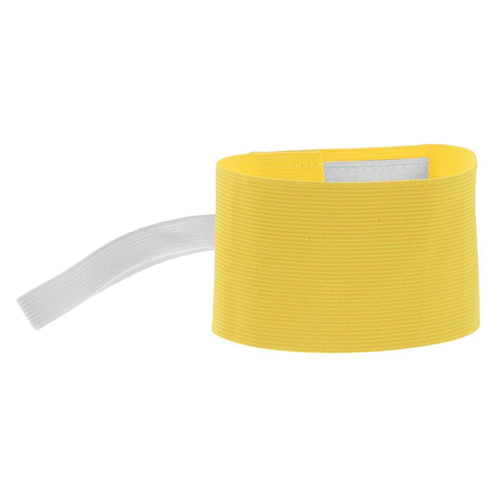 Adjustable Elastic Captain Armband For Soccer And Team Sports Solid Color Reflective Adjustable Sport Captain Armband Team Armband