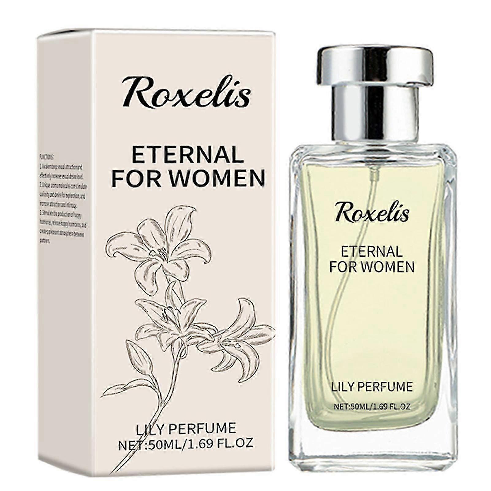 Eternal Essence Perfume Spray ، عطر زنبق عطري طويل الأمد للنساء ، عطر ليلي ويومي