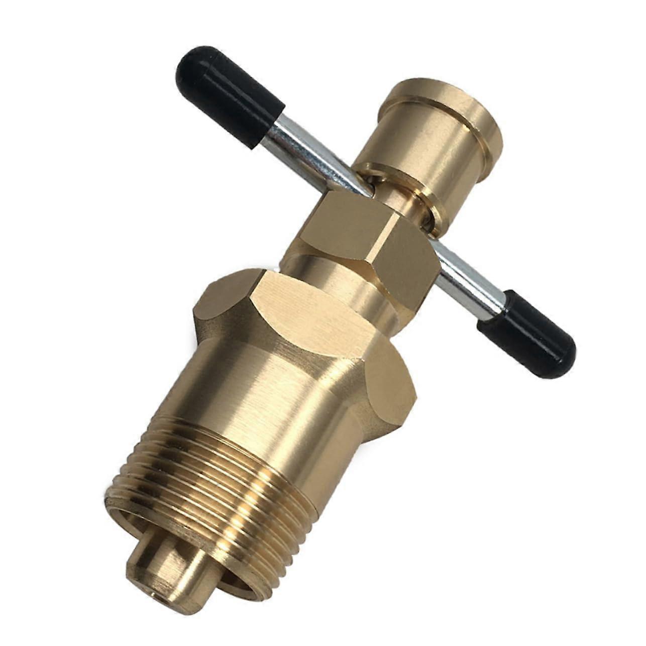 Olive puller for copper pipe connections, extraction tool, solid, durable, and easy to use for clean removal.