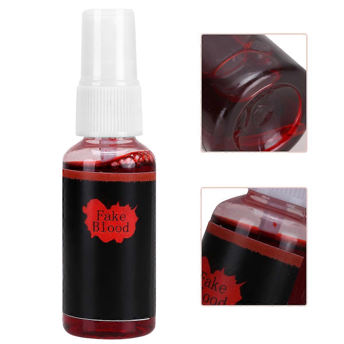 Halloween Blood Toy for Party Use 2Pcs Artificial Red Blood Props