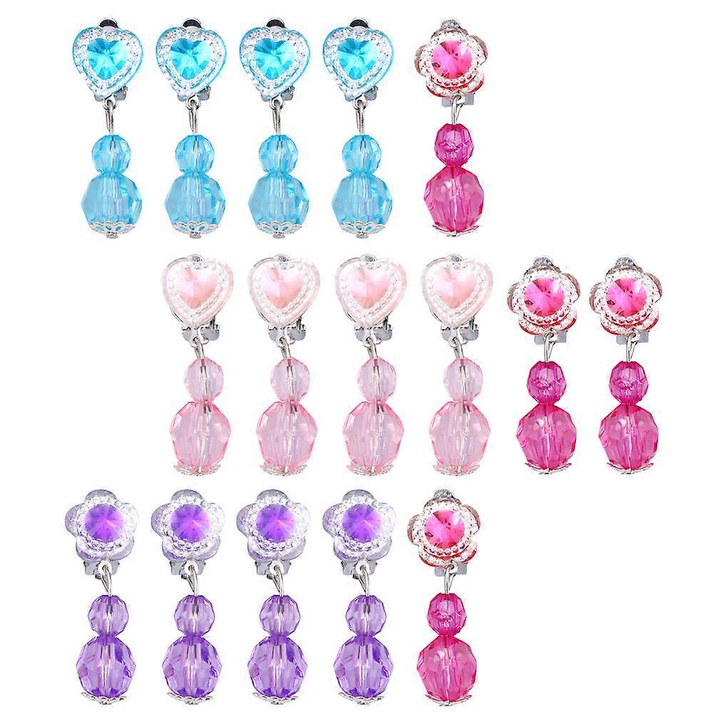 Kid Earrings Alternative, Comfortable Ear Clips for Everyday Use and Special Events