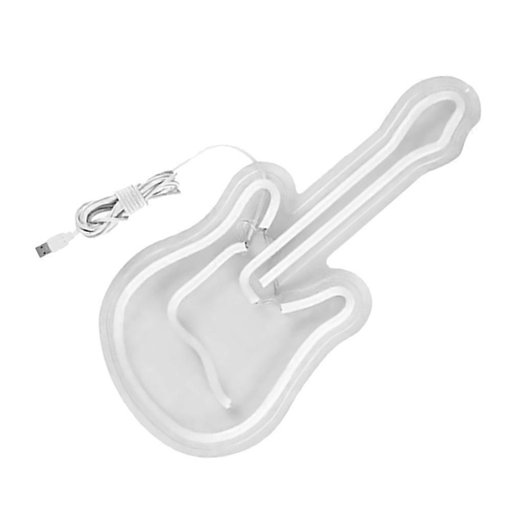 Guitar Neon Decor, Wall Lamp for Party Atmosphere