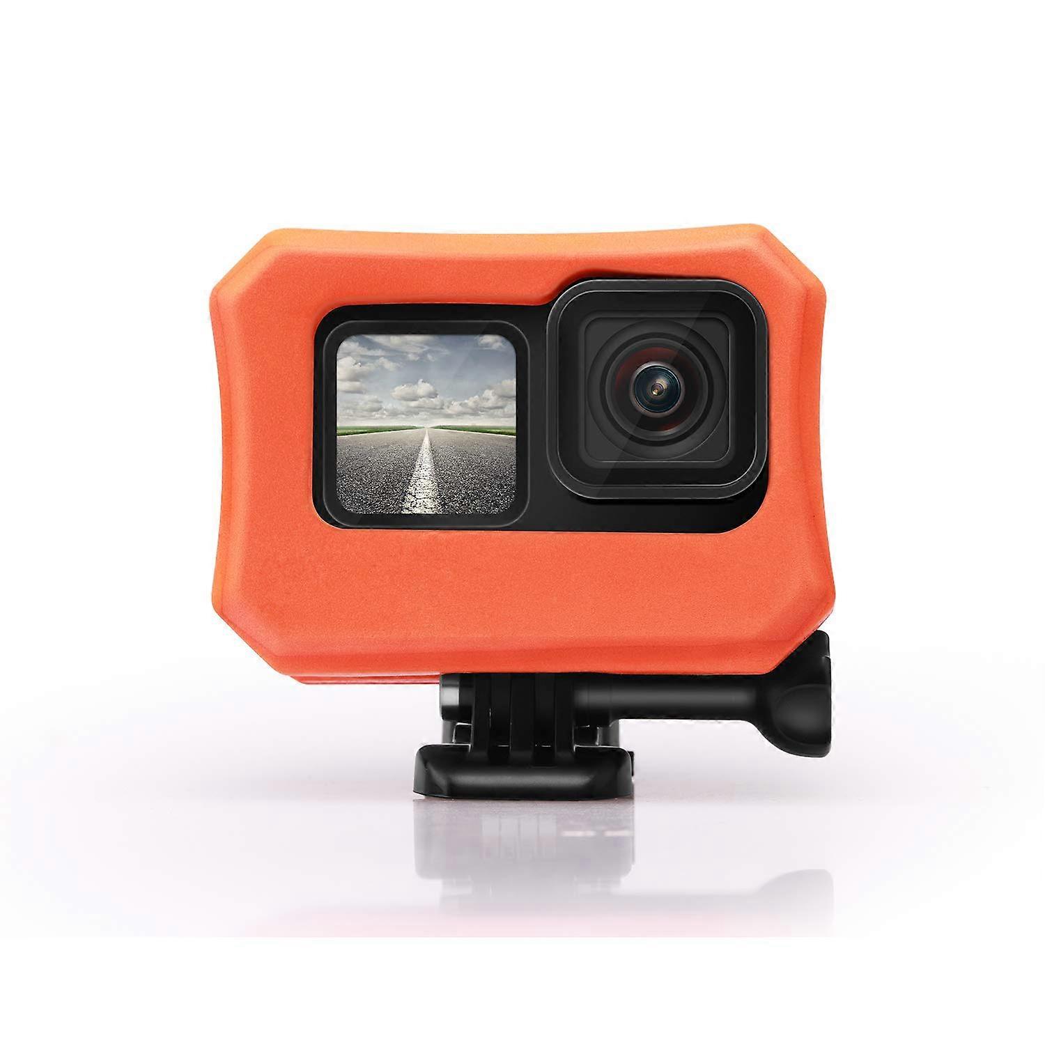 Floaty Case for GoPro 11 Hero10 Hero 9  Floating AntiSink Case for Camera Accessories  Orange for GoPro 9/10/11