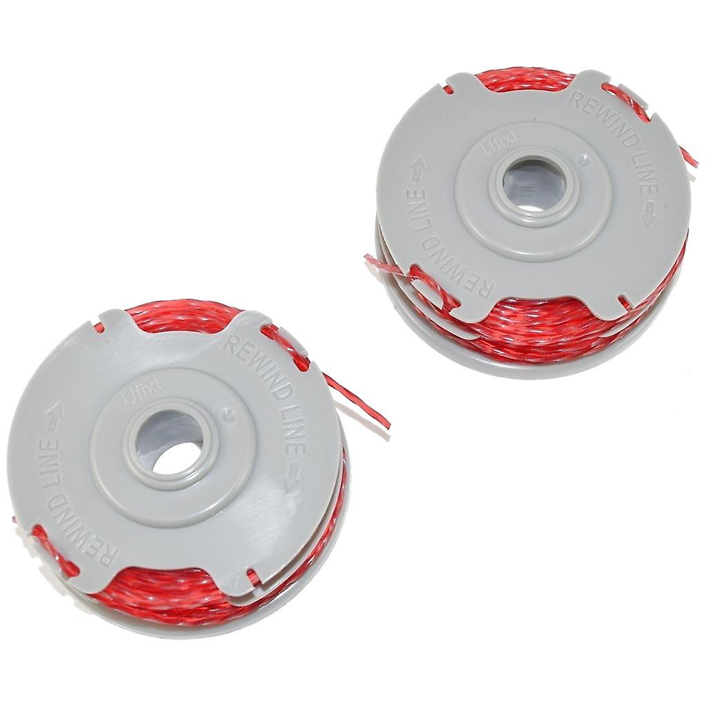 2 x Trimmer Strimmer Spool &amp; Line Double Autofeed Compatible With Flymo FLY021