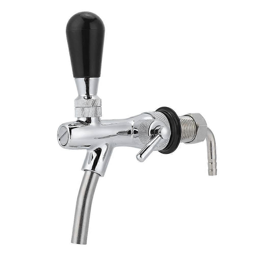 Adjustable Tap for Draft Beer, Beer Tap with G5/8 Inch Thread and Flow Control for Draft Beer Home Bar