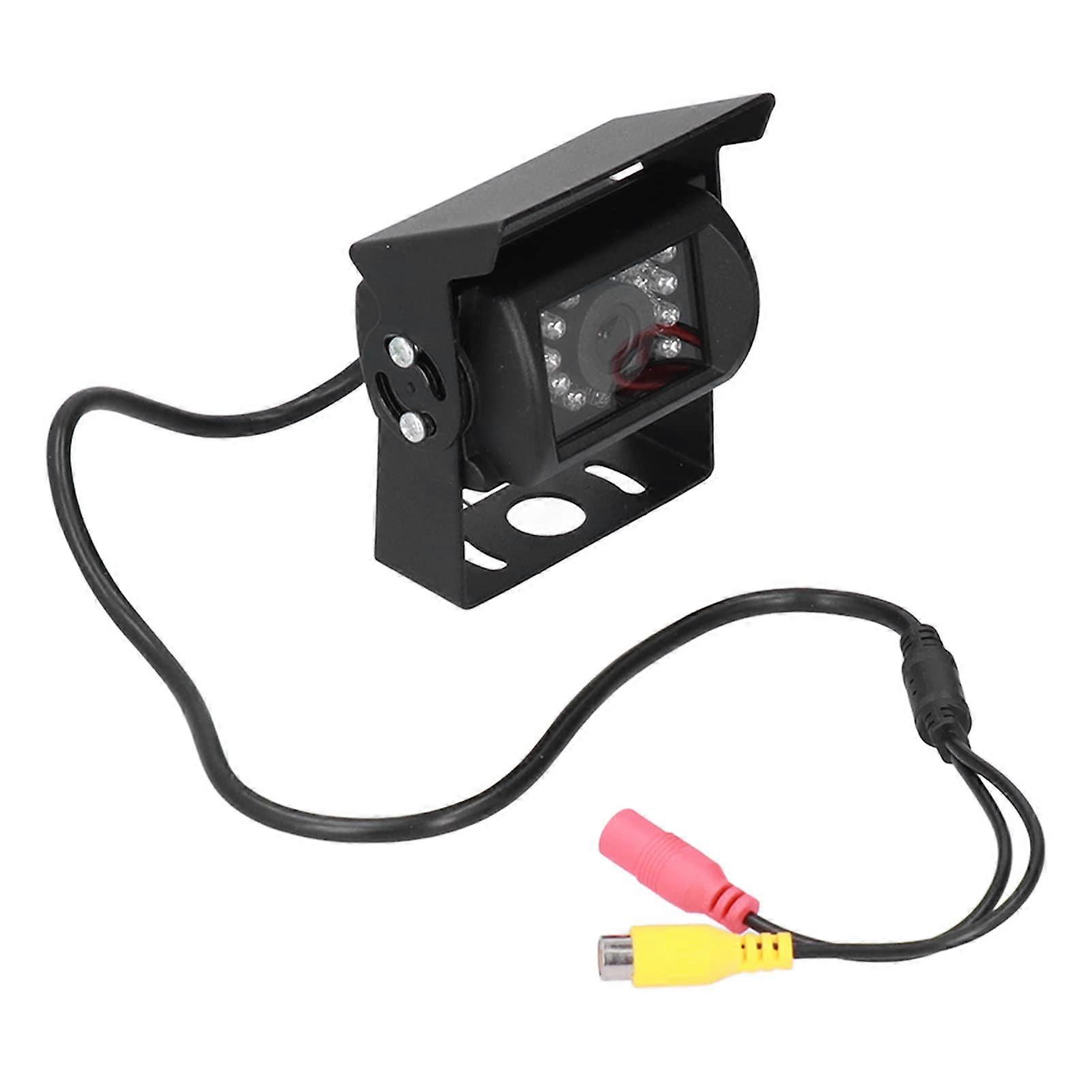 120° Night Vision Backup Camera IP68 for Trucks and Buses, Easy Universal Installation, Waterproof and Durable