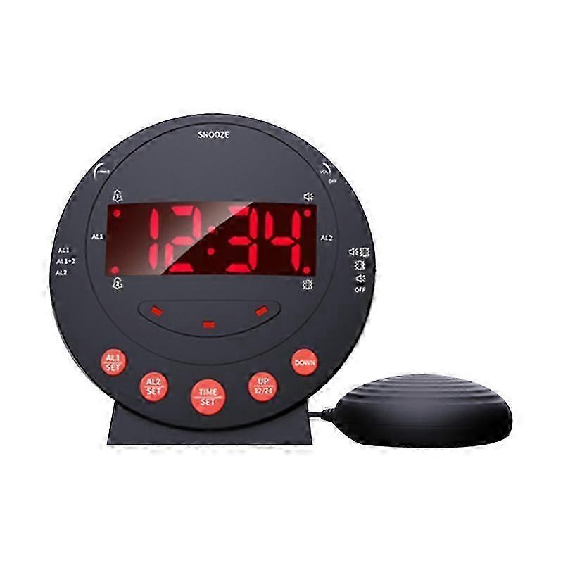 Powerful Vibration Alarm Clock Elderly for Hearing Impaired EU Plug