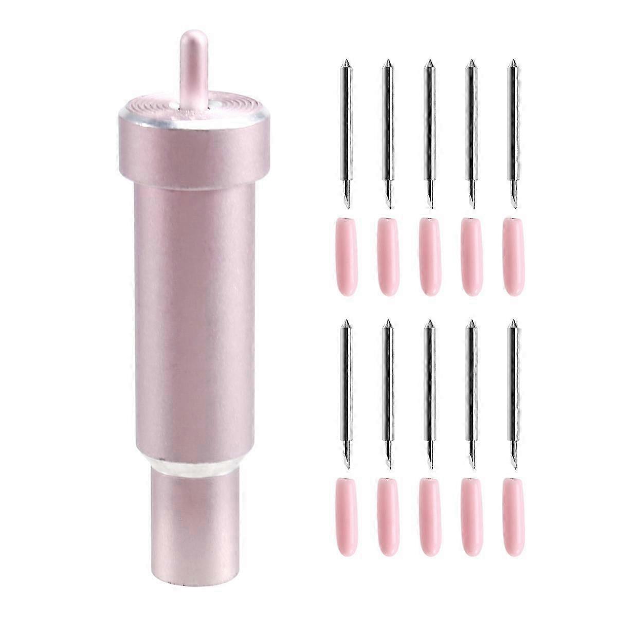 Suitable for Deep Cut Blade Cricut Maker 3/Maker/Explore 3/Air 2/Air/One/Venture,60°Deep Point Blade and Hous-jc