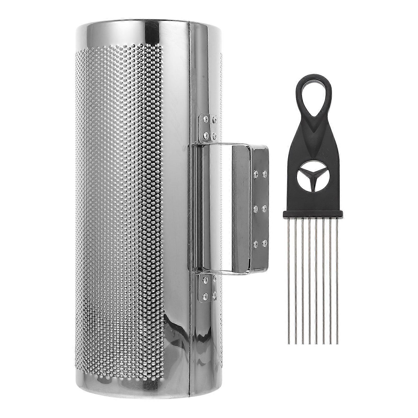 Stainless Steel Sand Shaker for Hand Percussion Suitable for Professional and Personal Use Silver