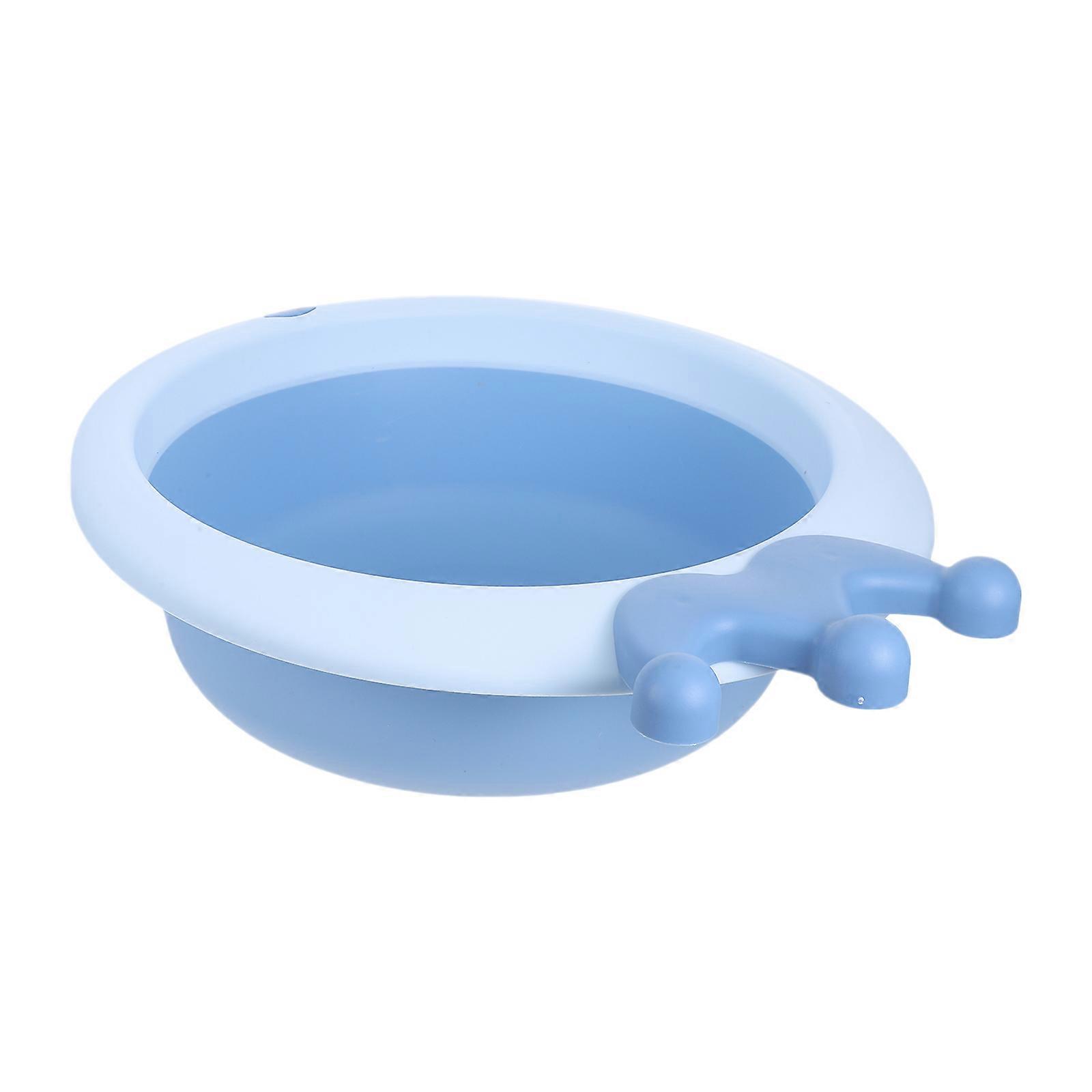Collapsible Face Basin Portable Washing Bowl Multi Functional Container for Camping Hiking Home Use Compact Easy Storage Design